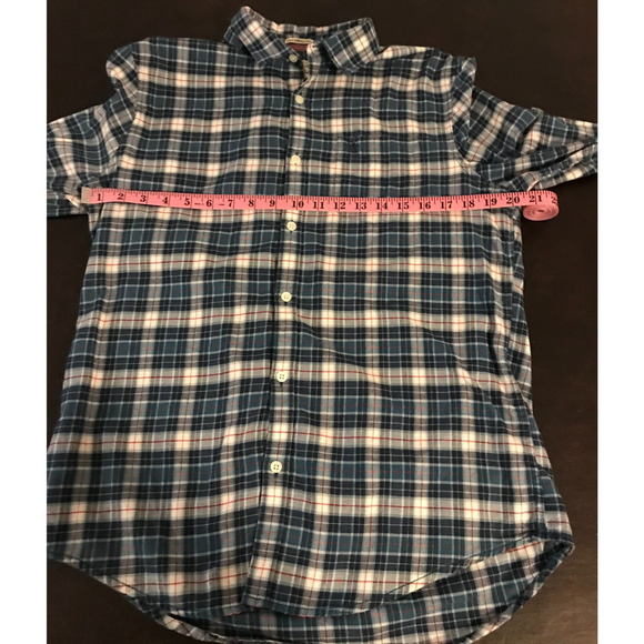 Original Penguin Men's Heritage Fit Blue Plaid Buttondown - Size is Missing - Picture 7 of 11